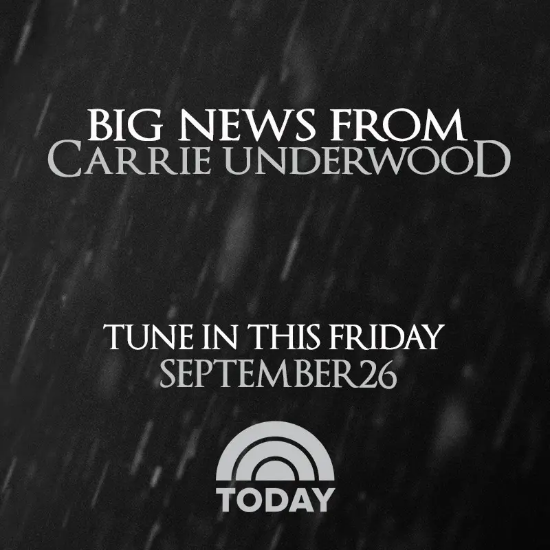 Carrie-Today Show Announcement Tease