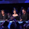 AMERICAN IDOL XIV: L-R: Keith Urban, Jennifer Lopez and Harry Connick, Jr, on AMERICAN IDOL XIV airing Wednesday, April 8 (8:00-10:00 PM ET/PT) on FOX. CR: Michael Becker / FOX. © FOX BROADCASTING CO. This image is embargoed until 10:00 PM PT.