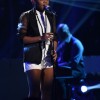 AMERICAN IDOL XIV: Tyanna Jones performs on AMERICAN IDOL XIV airing Wednesday, April 8 (8:00-10:00 PM ET/PT) on FOX. CR: Michael Becker / FOX. © FOX BROADCASTING CO. This image is embargoed until 10:00 PM PT.