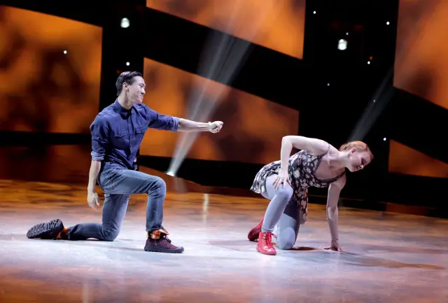 SO YOU THINK YOU CAN DANCE: L-R: Top 20 contestants Jim Nowakowski and Jana “JaJa” Vankova perform a Hip-Hop routine choreographed by Christopher Scott on SO YOU THINK YOU CAN DANCE airing Monday, July 20 (8:00-10:00 PM ET live/PT tape-delayed) on FOX. ©2015 FOX Broadcasting Co. Cr: Adam Rose