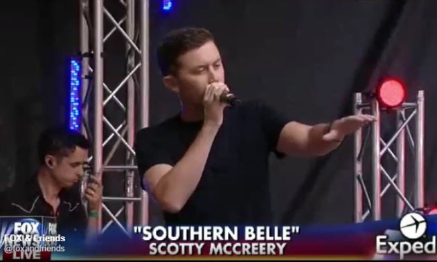 Scotty McCreery - Fox and Friends - Southern Belle