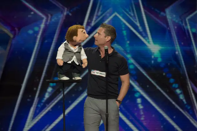AMERICA'S GOT TALENT -- "Los Angeles Auditions" Dolby Theater -- Pictured: Paul Zerdin -- (Photo by: Isabella Vosmikova/NBC)
