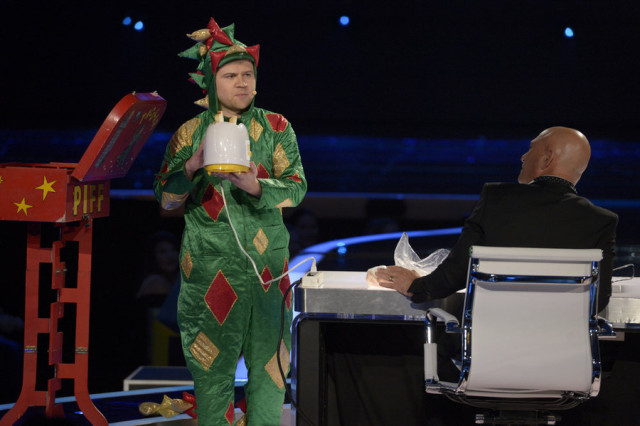 AMERICA'S GOT TALENT -- Episode 1023 -- Pictured: Piff the Magic Dragon -- (Photo by: Virginia Sherwood/NBC)