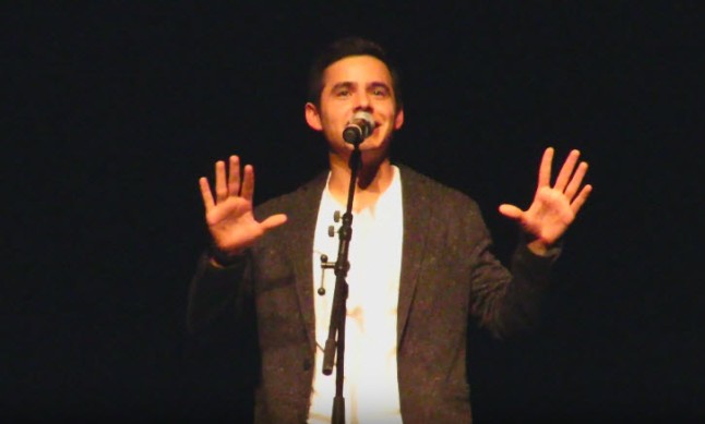 American Idol 7 runner-up, David Archuleta, performs new song, Numb, in Idaho Falls