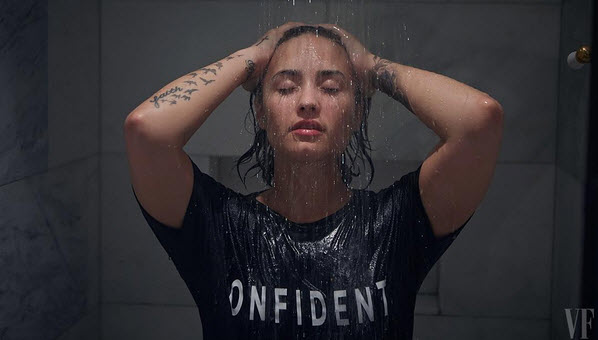 Demi Lovato Naked Photo Shoot for Vanity Fair