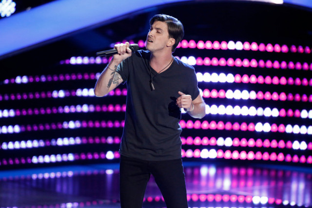 THE VOICE -- "Blind Auditions" -- Pictured: Chase Kerby -- (Photo by: Tyler Golden/NBC)