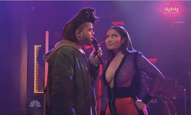 The Weeknd ft Nicki Minaj 0- Saturday Night Live
