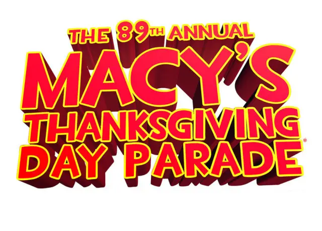 THE 89TH ANNUAL MACY'S THANKSGIVING DAY PARADE-- Pictured: "The 89th Annual Macy's Thanksgiving Day Parade" Logo -- (Photo by: NBCUniversal)