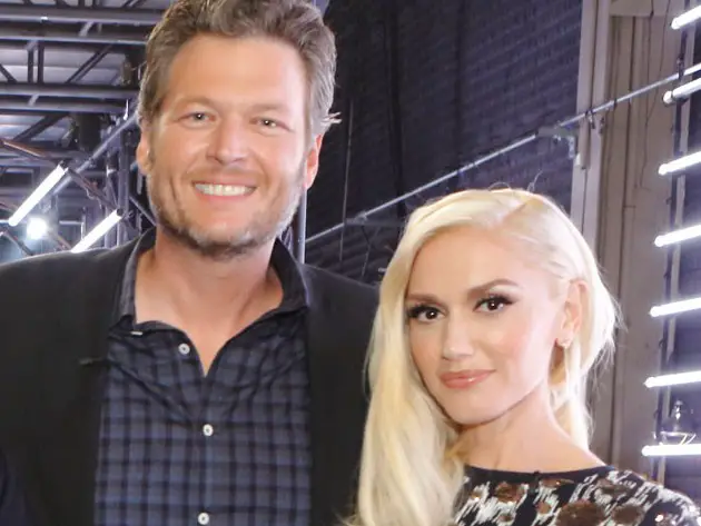 Gwen Stefani and Blake Shelton The Voice