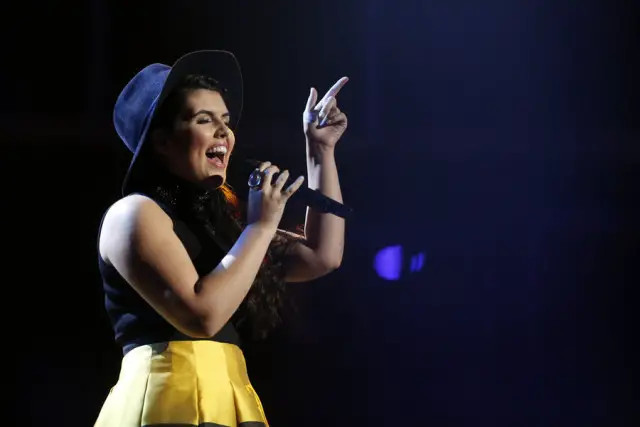 THE VOICE -- "Live Semis" Episode 917A -- Pictured: Madi Davis -- (Photo by: Trae Patton/NBC)