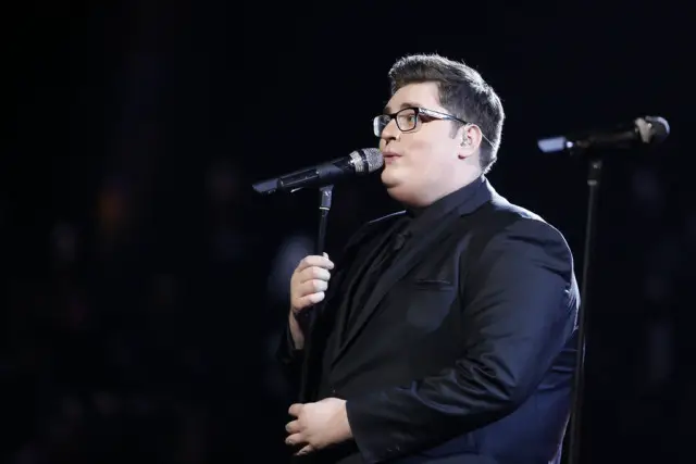 THE VOICE -- "Live Finale" Episode 918A -- Pictured: Jordan Smith -- (Photo by: Trae Patton/NBC)