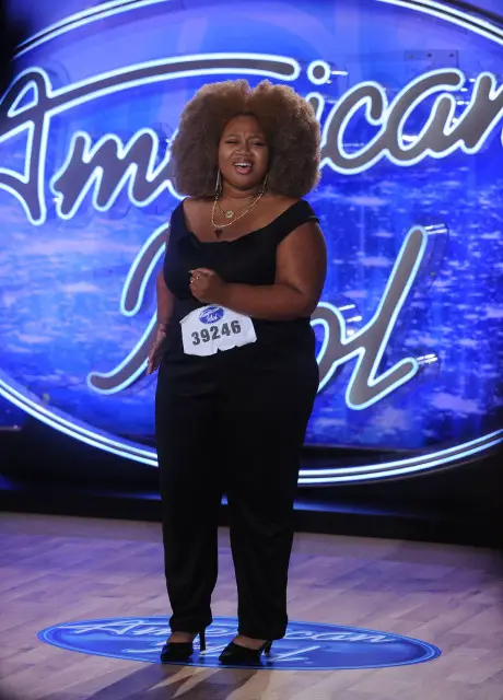La'Porsha Renae American Idol 2016 Pictured: Contestant La'Porsha Renae auditions in front of the judges at AMERICAN IDOL. © 2016 Fox Broadcasting Co. Cr: Michael Becker / FOX.