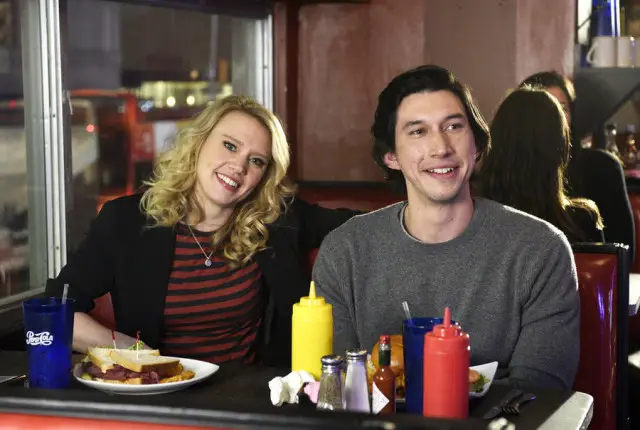 SATURDAY NIGHT LIVE -- "Adam Driver" Episode 1693 -- Pictured: (l-r) Kate McKinnon and Adam Driver on January 12, 2016 -- (Photo by: Dana Edelson/NBC)