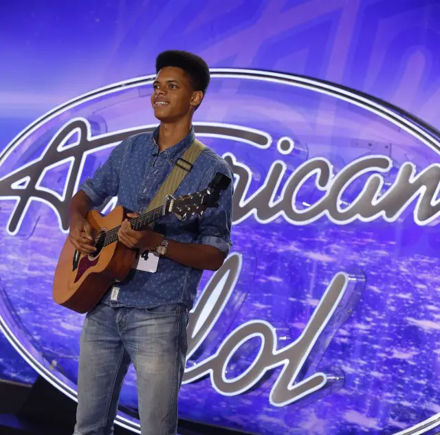 AMERICAN IDOL: Zach Person performs in front of the Judges on AMERICAN IDOL airing Thursday, Jan. 21 (8:00-10:00 PM ET/PT) on FOX. © 2016 Fox Broadcasting Co. Cr: Craig Blankenhorn / FOX.