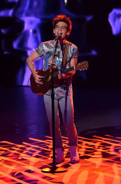 AMERICAN IDOL: Top 10: Contestant MacKenzie Bourg performs on AMERICAN IDOL airing Thursday, Feb. 25 (8:00-10:00 PM ET/PT) on FOX. © 2016 FOX Broadcasting Co. Cr: Ray Mickshaw/ FOX. This image is embargoed until Thursday, Feb. 25,10:00PM PT / 1:00AM ET