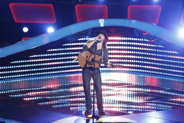 THE VOICE -- "Blind Auditions" -- Pictured: Adam Wakefield -- (Photo by: Tyler Golden/NBC)