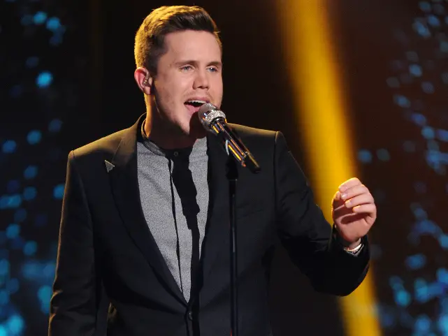 AMERICAN IDOL: Top 2 Revealed: Contestant Trent Harmon performs on AMERICAN IDOL airing Wednesday, April 6 (8:00-9:00 PM ET/PT) on FOX. © 2016 FOX Broadcasting Co. Cr: Michael Becker/ FOX. This image is embargoed until Wednesday, April 6, 10:00PM PT / 12:00AM ET