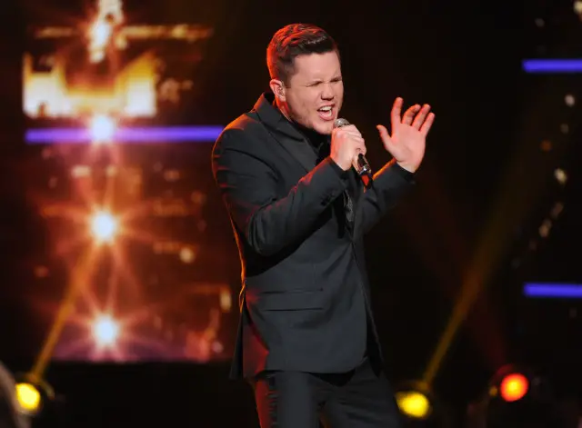 AMERICAN IDOL: Top 2 Revealed: Contestant Trent Harmon performs on AMERICAN IDOL airing Wednesday, April 6 (8:00-9:00 PM ET/PT) on FOX. © 2016 FOX Broadcasting Co. Cr: Michael Becker/ FOX.