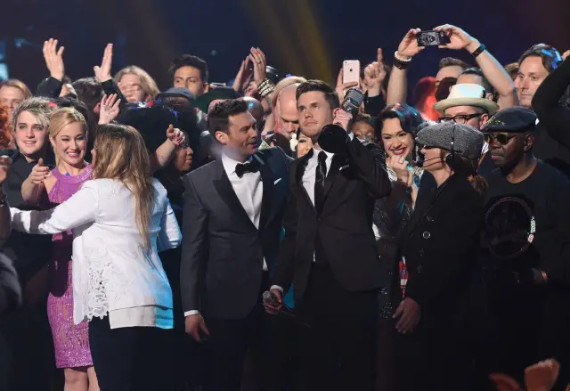 AMERICAN IDOL: Trent Harmon is the American Idol during the AMERICAN IDOL Finale airing Thursday, April 7 (8:00-10:06 PM ET Live/PT tape-delayed) on FOX. © 2016 FOX Broadcasting Co. Cr: Ray Mickshaw/FOX