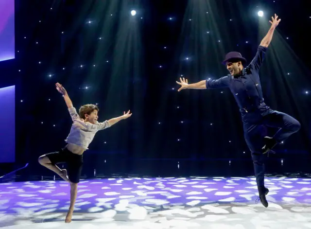 SO YOU THINK YOU CAN DANCE: L-R: Top 6 contestant J.T. Church and all-star Robert Roldan perform a Broadway routine to “Mr. Bojangles” choreographed by Al Blackstone on SO YOU THINK YOU CAN DANCE airing Monday, August 22 (8:00-10:00 PM ET live/PT tape-delayed) on FOX. ©2016 FOX Broadcasting Co. Cr: Adam Rose