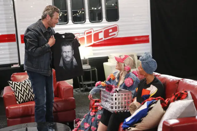 THE VOICE -- "Blind Auditions" -- Pictured: (l-r) Blake Shelton, Miley Cyrus, Alicia Keys -- (Photo by: Trae Patton/NBC)