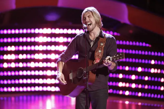 THE VOICE -- "Blind Auditions" -- Pictured: Austin Allsup -- (Photo by: Tyler Golden/NBC)