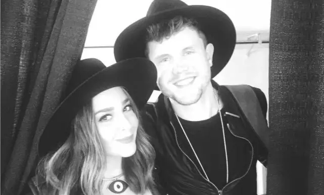 Trent Harmon, Alisan Porter Sing Ryder Cup Opening