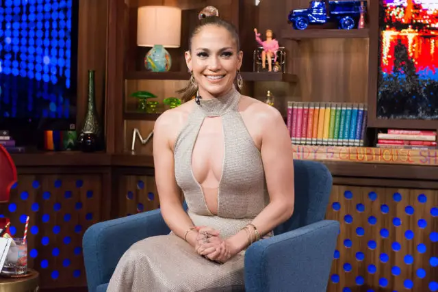 WATCH WHAT HAPPENS LIVE -- Episode 13041 -- Pictured: Jennifer Lopez -- (Photo by: Charles Sykes/Bravo)