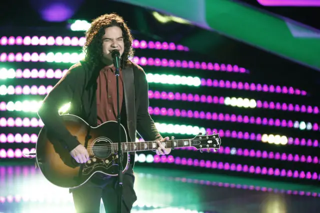 THE VOICE -- "Blind Auditions" -- Pictured: Johnny Rez -- (Photo by: Tyler Golden/NBC)