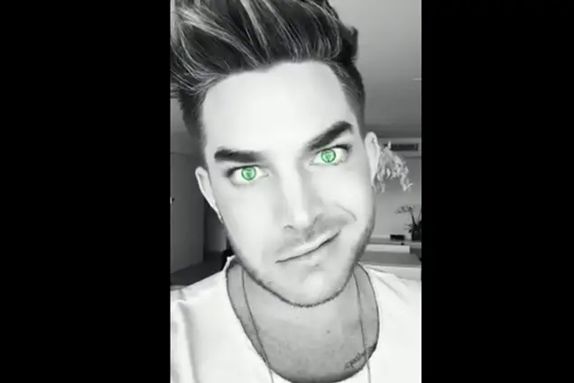 Adam Lambert - I Put a Spell on You - Halloween Snapchat