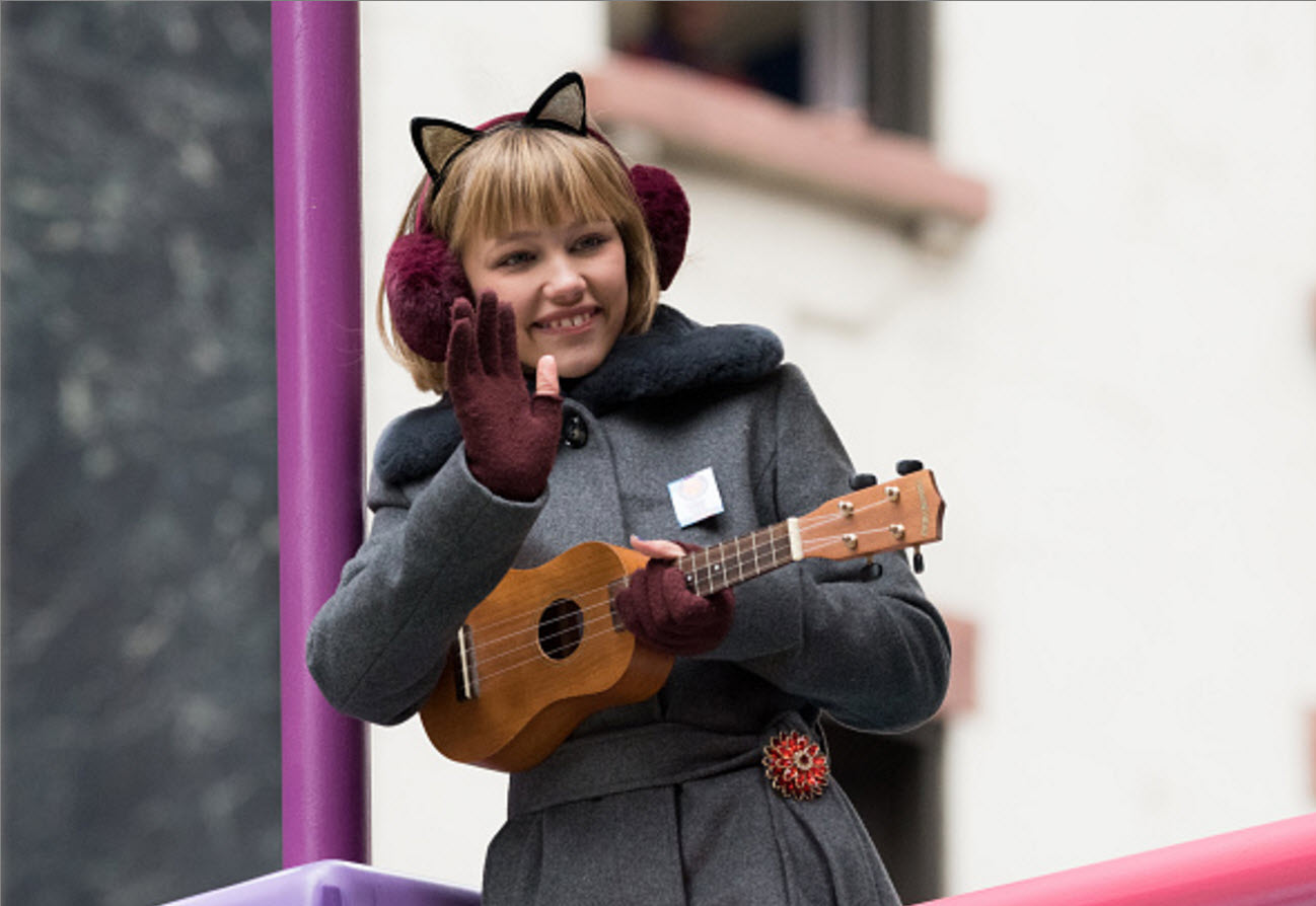 Grace Vanderwaal 2017 Macy's Thanksgiving Day Parade