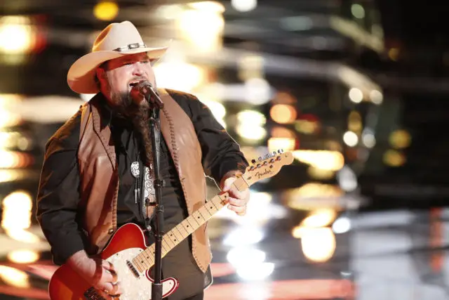 THE VOICE -- "Live Top 12" Episode 1114A -- Pictured: Sundance Head -- (Photo by: Tyler Golden/NBC)