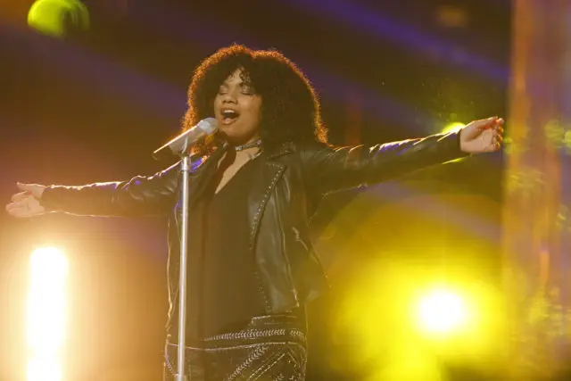 THE VOICE -- "Live Top 10" Episode: 1116A -- Pictured: We McDonald -- (Photo by: Trae Patton/NBC)