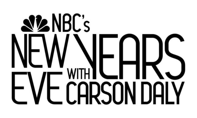 NBC's NEW YEARS EVEN WITH CARSON DALY -- Pictured: "NBC's New Year's Even with Carson Daly" Logo -- NBC Photo