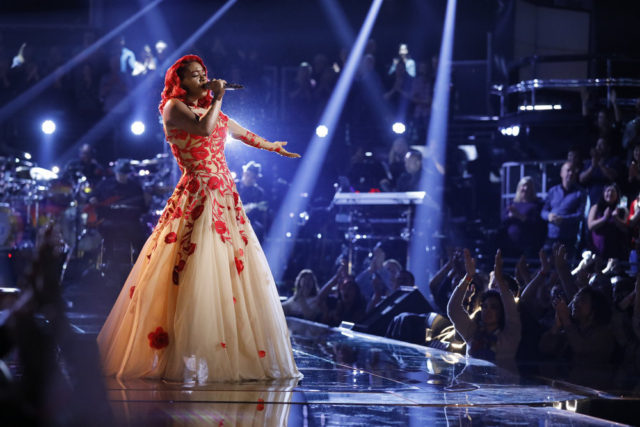 The Voice 11 Recap Live Blog Semifinal -- Pictured: Ali Caldwell -- (Photo by: Trae Patton/NBC)