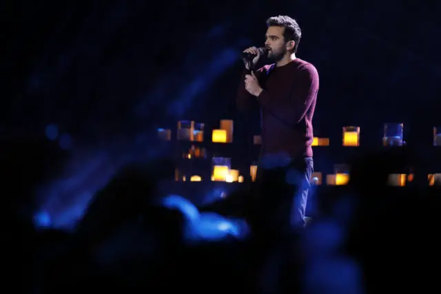 THE VOICE -- "Live Semi Finals" Episode: 1117A -- Pictured: Brendan Fletcher -- (Photo by: Trae Patton/NBC)