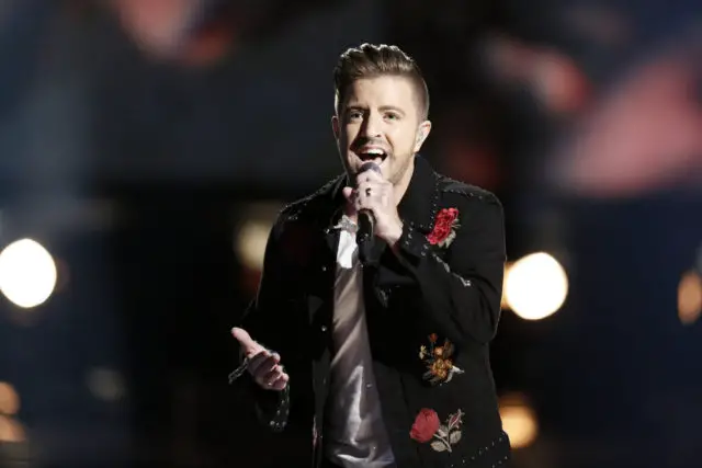 THE VOICE -- "Live Semi Finals" Episode 1117A -- Pictured: Billy Gilman -- (Photo by: Tyler Golden/NBC)