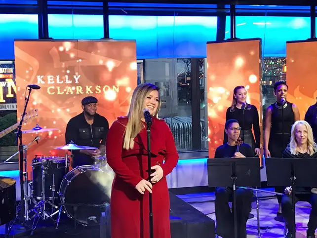 Kelly Clarkson Today Show Hamilton Mixtape