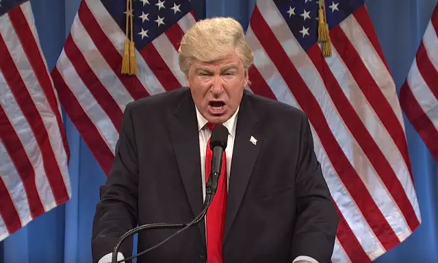 Saturday Night Live 1/14/17 - Alec Baldwin Donald Trump
