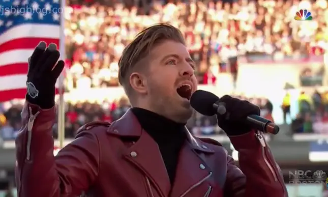 The Voice Billy Gilman National Anthem NHL Centennial Classic 2017