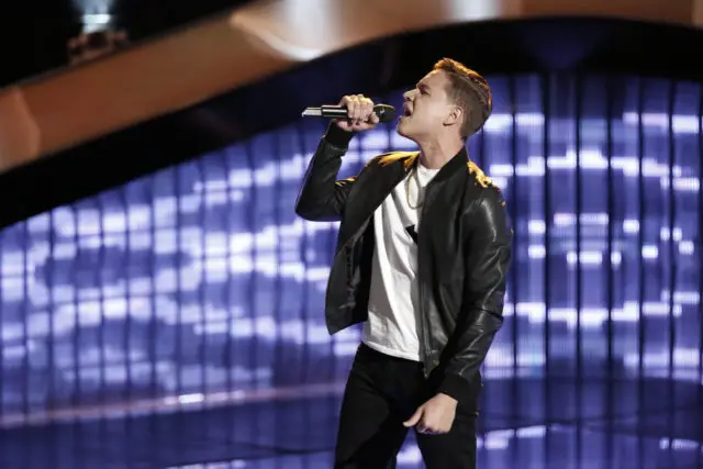 THE VOICE -- "Blind Auditions" -- Pictured: Mark Isaiah -- (Photo by: Tyler Golden/NBC)