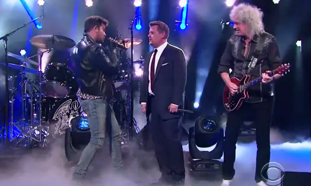 adam lambert late late show 2