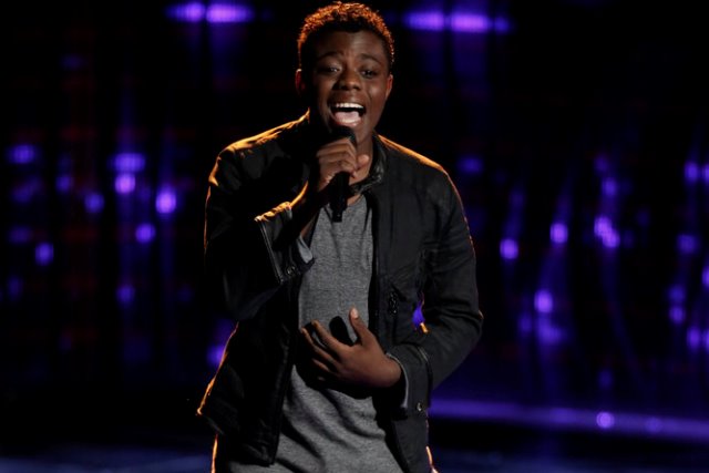 THE VOICE -- "Blind Auditions" -- Pictured: Quizz Swanigan -- (Photo by: Tyler Golden/NBC)