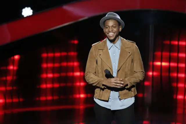 THE VOICE -- "Blind Auditions" -- Pictured: Chris Blue -- (Photo by: Tyler Golden/NBC)