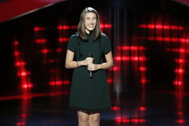 THE VOICE -- "Blind Auditions" -- Pictured: Hanna Eyre -- (Photo by: Tyler Golden/NBC)
