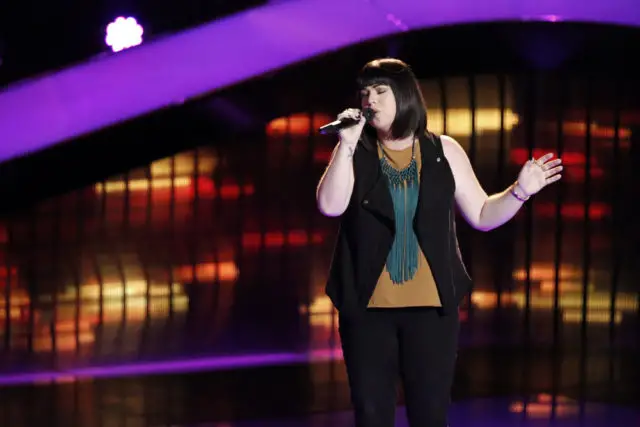 THE VOICE -- "Blind Auditions" -- Pictured: Missy Robertson -- (Photo by: Tyler Golden/NBC)