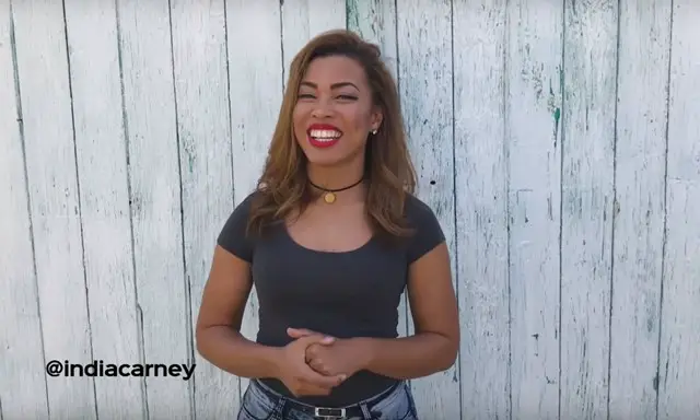 india carney the voice update video
