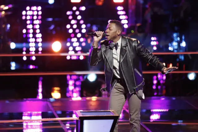 THE VOICE -- "Knockout Rounds" -- Pictured: Chris Blue -- (Photo by: Tyler Golden/NBC)