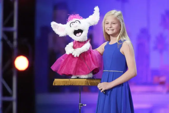 AMERICA'S GOT TALENT -- Auditions Pasadena Civic Auditorium -- Pictured: Darci Lynne -- (Photo by: Trae Patton/NBC)