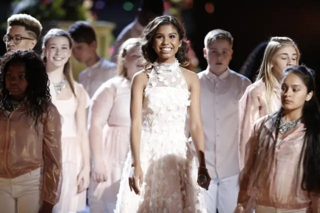 THE VOICE -- "Live Semi Finals" Episode 1218A -- Pictured: Aliyah Moulden -- (Photo by: Tyler Golden/NBC)